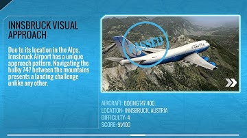 Innsbruck visual approach