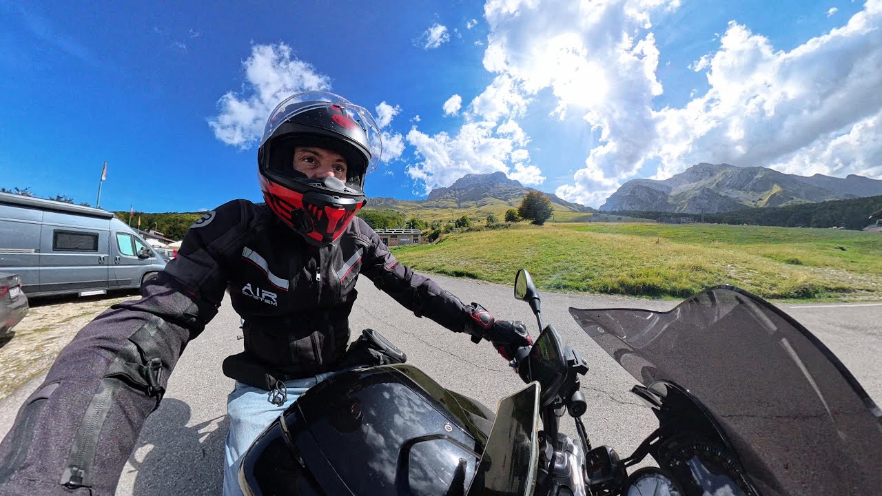 21-09-25 Campo Imperatore - passo delle capannelle - Prati di Tivo 4K in moto  -- Seconda parte --