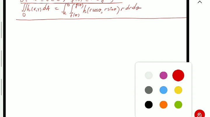 Lesson 15.3 (The Double Integral in polar coordinates)