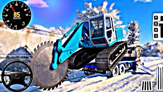 JCB Excavator Simulator 3D - Highway City Road Construction Game - Android Gameplay #7 screenshot 5