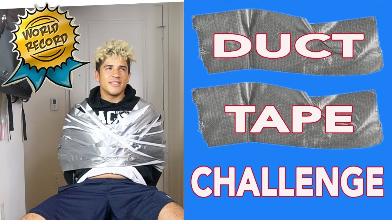 WORLDS FASTEST DUCT TAPE ESCAPE CHALLENGE World Record YouTube worlds-fastest-duct-tape-escape-challenge-world-record-youtube