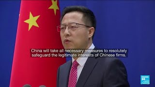US bans imports of solar panel material from Chinese company