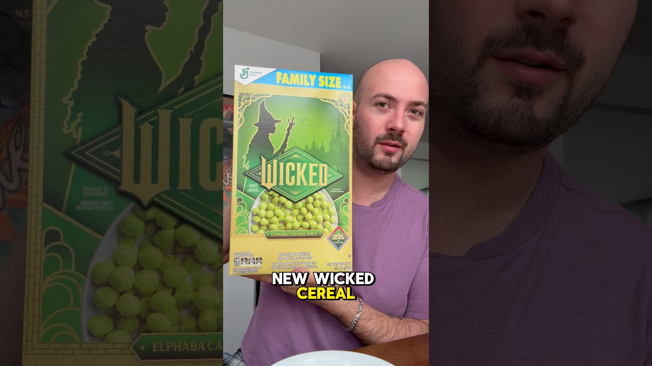 NEW Elphaba Caramel Apple Cereal! 🍏🥣 