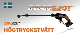 WORX WG620E Sladdlös mobil högtryckstvätt 20V    SV