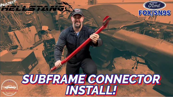 Weld in BMR Subframe Connectors, Rubberized Undercoating & ECU+Harness Removal- Project HELLSTANG