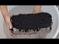 Grainy Dirt And Flaky Charcoal Crumbling ASMR
