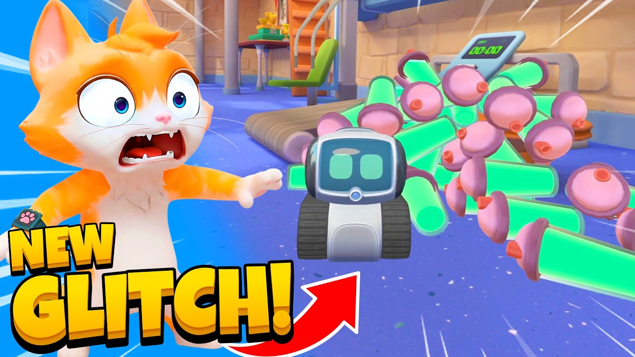 I Glitched BEBOP into the Garage in I AM CAT VR! - YouTube