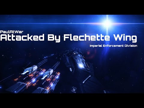Elite Dangerous PvP. Attacked by Flachette Wing.
