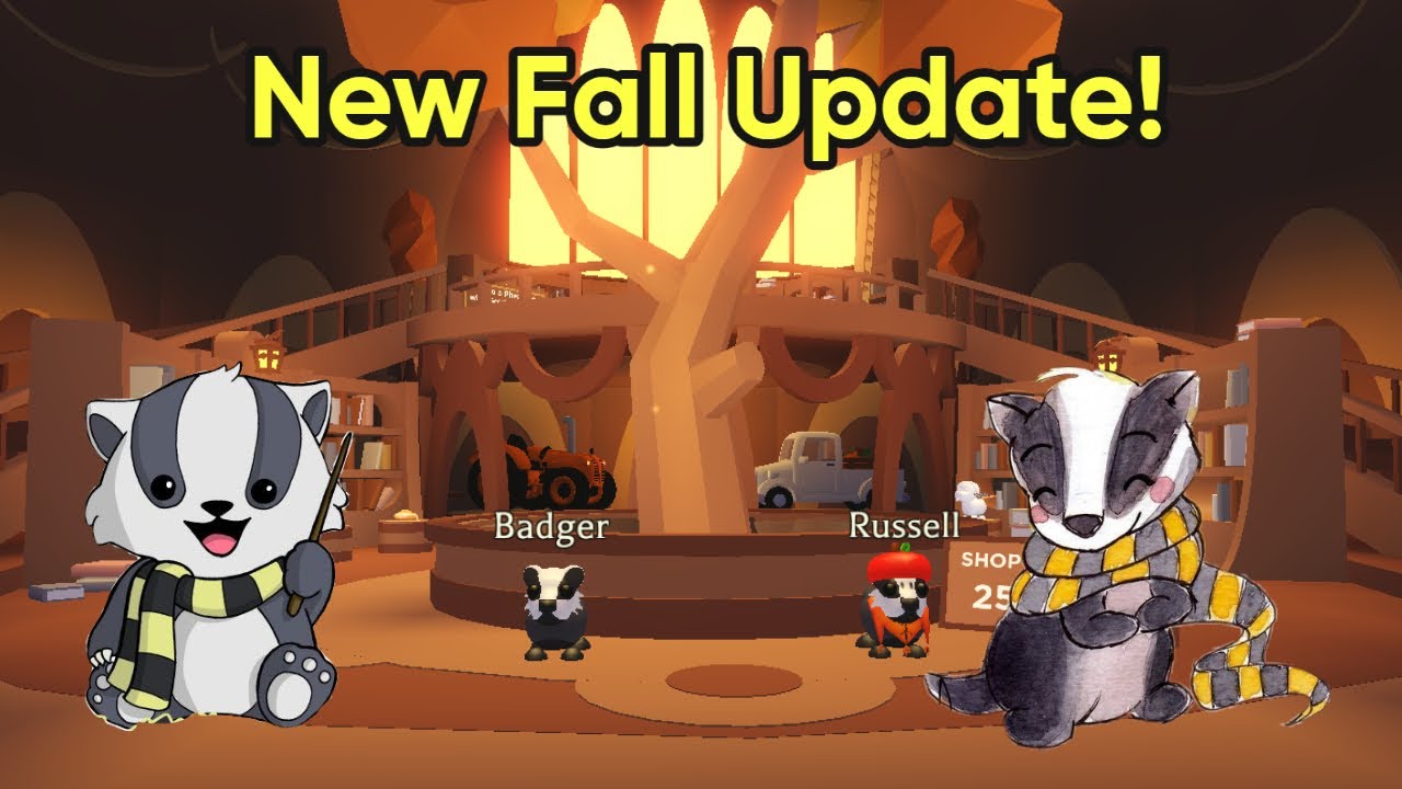 New Fall Update In Adopt Me - YouTube