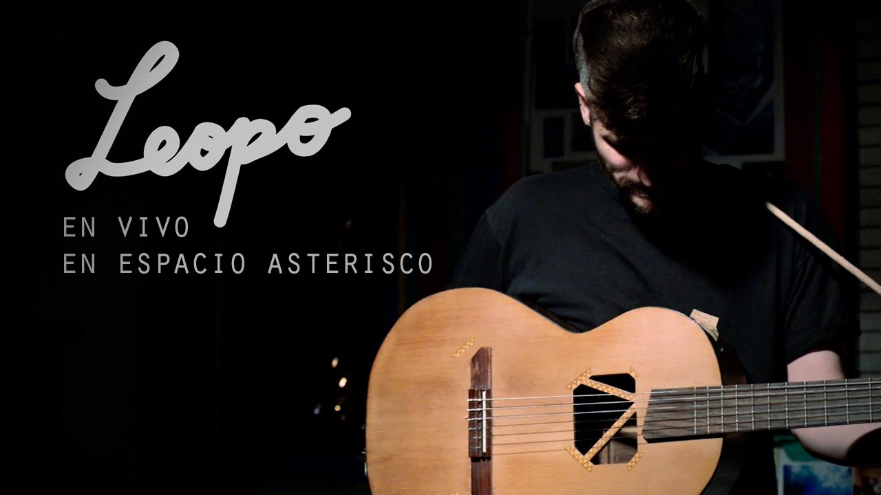 Leopo en vivo en Espacio Asterisco