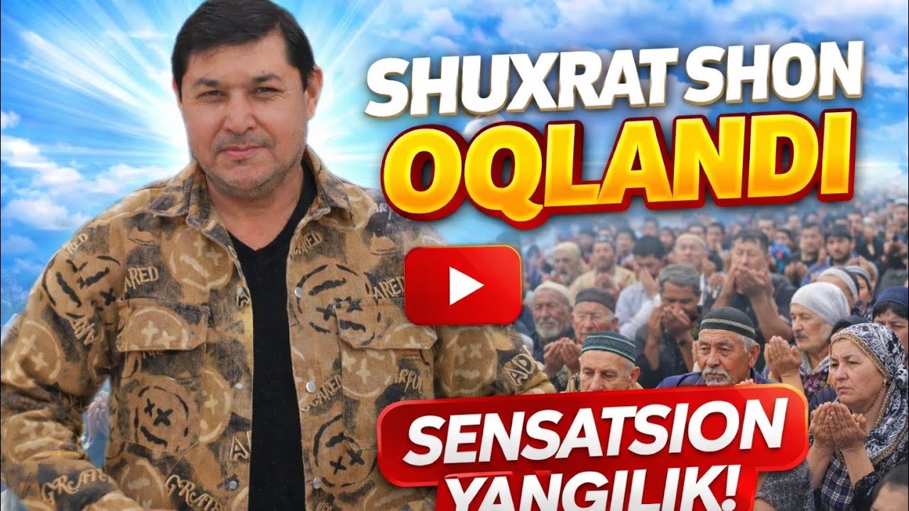 ШУХРАТ ШОН ОКЛАНДИ. ДУО КИЛГАНЛАР ХАММАНГИЗГА КАТТАААААА РАХМАААТ