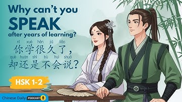 HSK 1–2 | 为什么学了很久还是不会说中文？| Why You Still Can’t Speak Chinese?