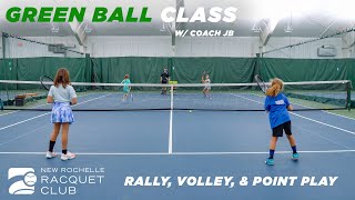 Complete Green Ball Class: Rally, Volley, & Point Play
