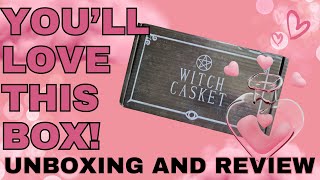 Witch Casket February 2024 Unboxing & Review in 4K