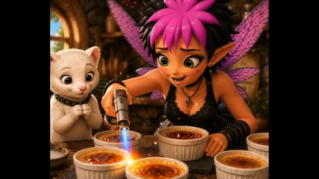 Crème brûlée à l'hydromel 
