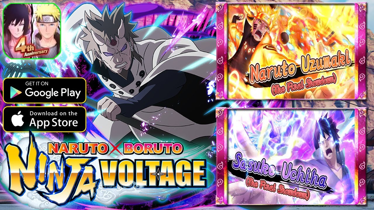 [NxB] 4 ГОДА ИГРЕ! 🎉 4th Anniversary  🔥 ОБЗОР ОБНОВЛЕНИЯ ► Naruto x Boruto Ninja Voltage