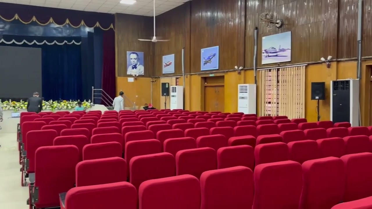 SAFRAN Event at HAL Audiotorium. Audio Visuals Setup by 