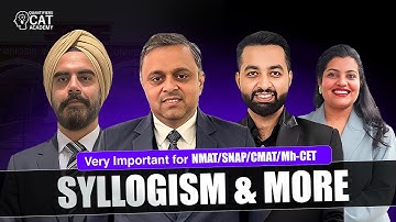 SYLLOGISM & MORE for NMAT/SNAP/CMAT/Mh-CET