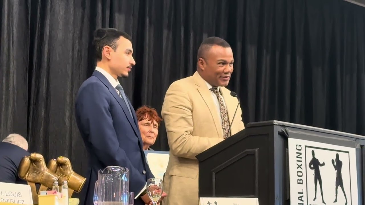 FÉLIX TITO TRINIDAD INDUCTED INTO THE NATIONAL HALL OF FAME IN