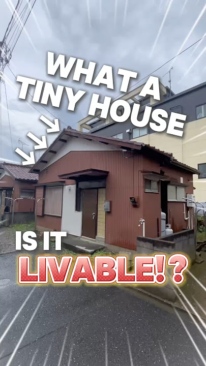 [Small detached house! ]Can you really live inside this small house? ?