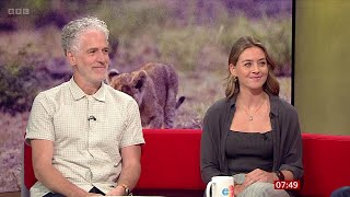 Anna Dimitriadis, Gordon Buchanan Big Cats 247 Cinematographers On Bbc Breakfast 22.08.2024