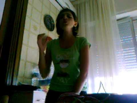 Me singing Beautiful of Christina Aguilera