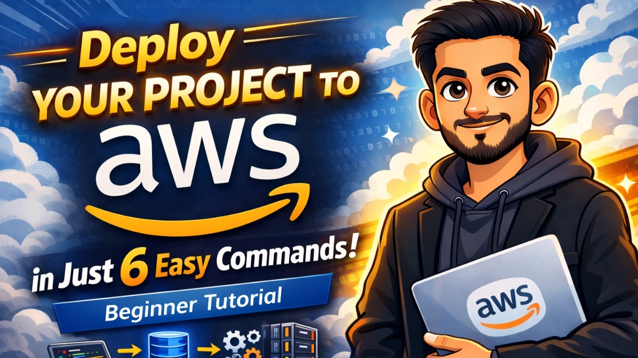 Deploy Your Project on AWS in Just 6 Commands | Step-by-Step EC2 Guide ...