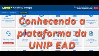 Conhecendo a plataforma da UNIP EAD