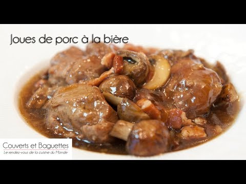 Joues De Porc A La Biere Youtube