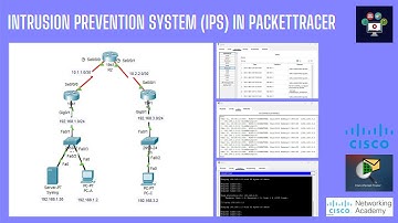 Intrusion Prevention System (IPS) Configuration On Packettracer | Networking Academy | #ips | #ccnp