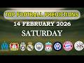 FOOTBALL PREDICTIONS TODAY 14 FEBRUARY CARABAO CUP LA LIGA BUNDESLIGA PREDICTIONS PICKS FOOTBALL PREDICTIONS TODAY 14 FEBRUARY CARABAO CUP LA LIGA BUNDESLIGA PREDICTIONS PICKS