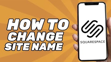 How to change site name (title) on Squarespace - 2025 tutorial