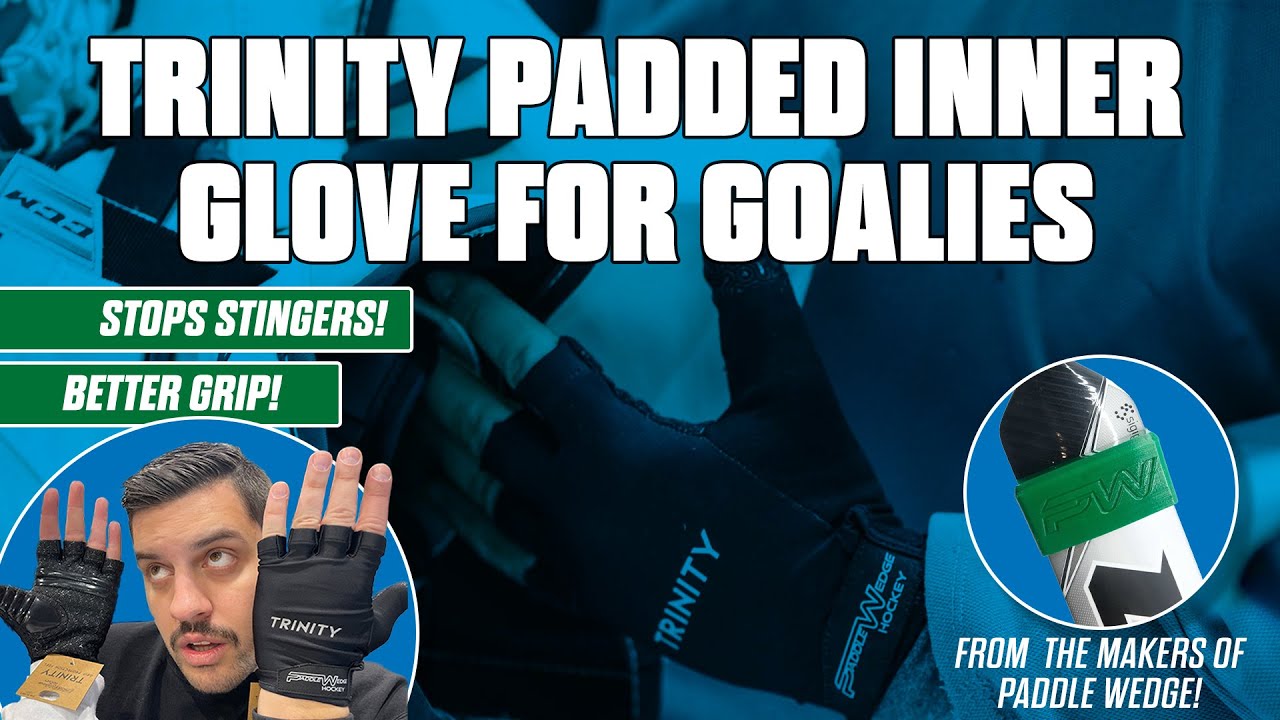Trinity Padded Inner Glove for Goalies by Paddle Wedge