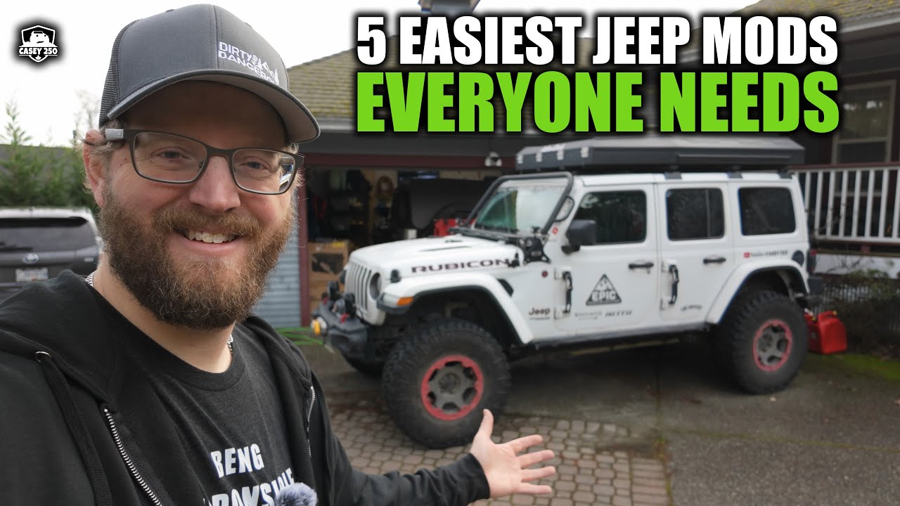 5 Easiest New Jeep Mods Everyone Should Check Out YouTube