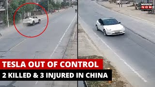 Tesla Races Out of Control in China, Kills 2 | Company to Assist Police in Probe | World News