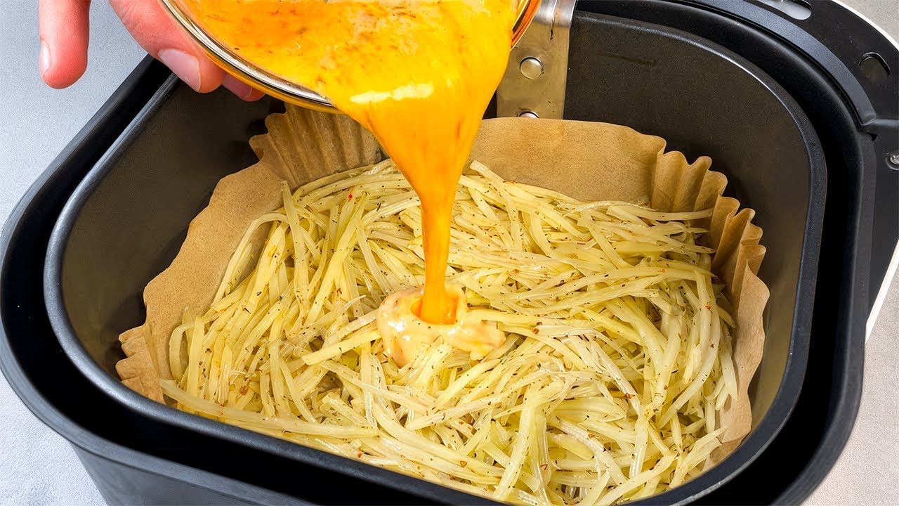 Картофель и яйца в аэрогриле... Лучше, чем пицца! Дешево и просто!