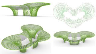 Parametric Bamboo Structure | Inspired by Huanglong Waterfront Bamboo Pavilion