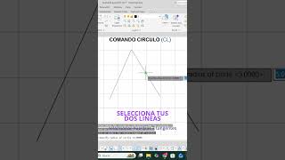 COMANDO CIRCULO PT 2 #ingenieriacivil #arquitectura #autocadtutorial #autocad #autocadtips