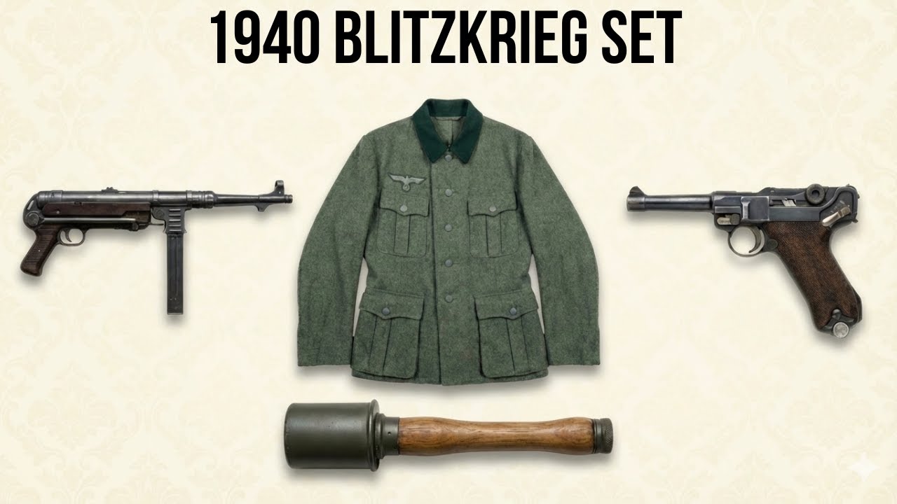 Der Wehrmachtssoldat: Im Inneren der Blitzkrieg-Ausrüstung von 1940