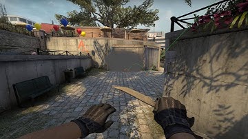 CS:GO - Simple Tunnels to Restrooms Smoke (Overpass) [64 tick]