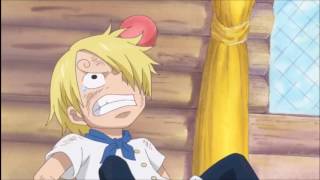 Sanji Remembers Zeff Flashback -  One Piece 794