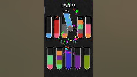 water sort puzzle level 86