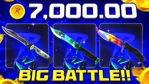 I WON A 7,000c HOWL ON CSGOROLL CASE BATTLE ON STREAM