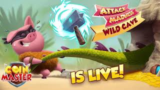 Coin Master: Attack Madness WILD CAVE is LIVE! Time to get attacking🔨