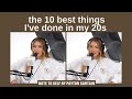 The 10 Best Things I&#39;ve Done For Myself in my 20s (so far) | Ep 68, Note to Self by Payton Sartain