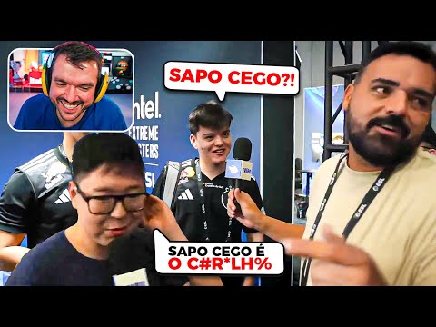 RESENHA COM A FURIA PÓS JOGO KKKKK