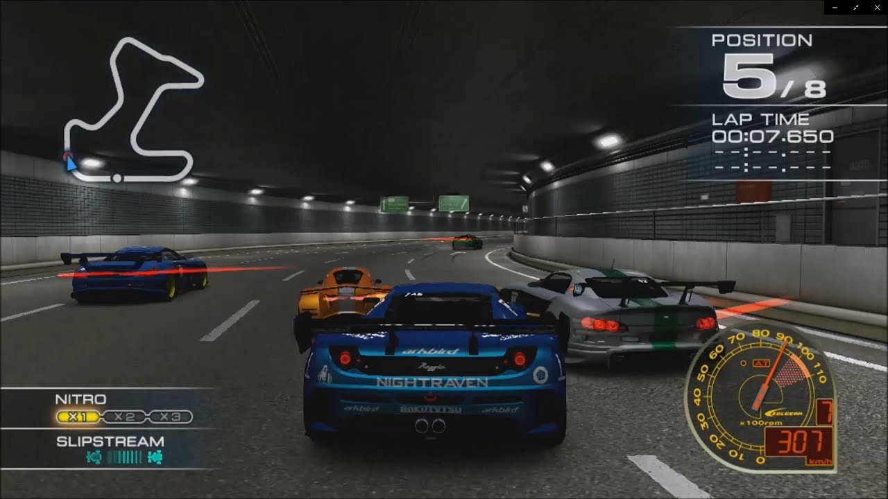 Ridge Racer 7 Extreme Battle OPUS 4 with Raggio [Spectator view] - YouTube