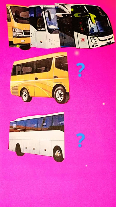 MOBIL BUS MITSUBISHI FE 71 BC AND MOBIL BUS VOLVO #shorts #bus