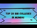 TOP 20 BBI COLLEGES IN MUMBAI | BACHELORS IN BANKING AND INSURANCE | KNOWLEDGE MANIA