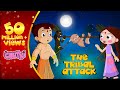 Chutki - The Tribal Attack | Raju Khatre Mein!! | Fun Kids Videos | Cartoon for Kids in Hindi